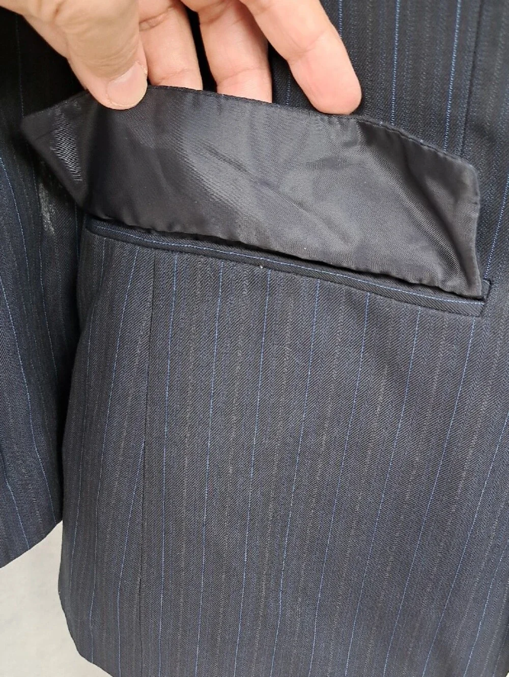 Haggar Men's Navy Suit Jacket